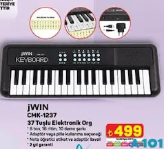 JWİN CMK-1237 37 TUŞLU ELEKTRONİK ORG JWİN CMK-1237 37 TUŞLU ELEKTRONİK ORG